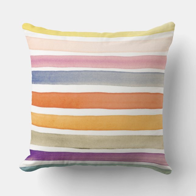 Vattenfärgen räcker målat borstar slår, baner kudde (Framsida)