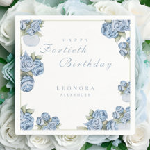 Vattenfärgen Ro ANY Milestone Blommigt Birday