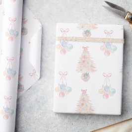 Vattenfärgen Rosa Julgran GrandMillennium Presentpapper