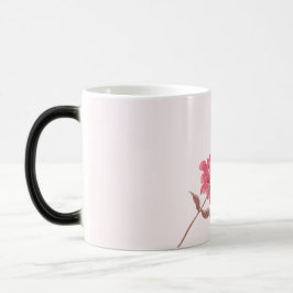 Vattenfärgen Rosa ros Valentindagen Mugg