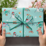 Vattenfärgen Shark Reef jul Sea Life Dolphin Presentpapper<br><div class="desc">Den här designen kan vara personlig genom att välja det andra alternativet för anpassning. Du kan också överföra till andra objekt. Kontakta mig på colorflowcreations@gmail.com eller använda alternativet chatta överst på sidan om du vill ha den här designen på en annan produkt eller behöver hjälp. Se mer av mina design...</div>