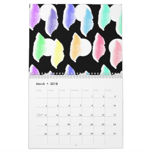 Vattenfärgen Stänk! Kalender
