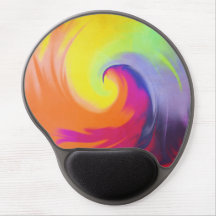 Vattenfärgen vinkar - gelen Mousepad