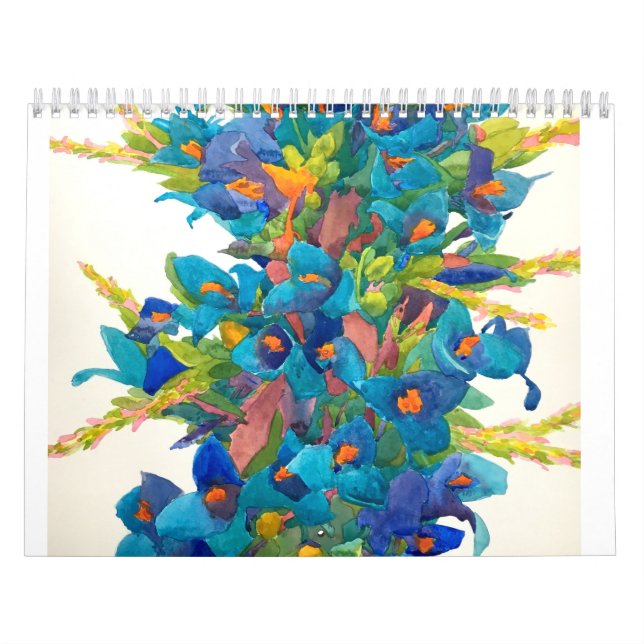 Vattenfärger efter robinpurcell@gmail.com kalender (Omslag)