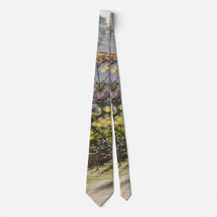 Vattenfärger i Verticordia Blommigt, bästa prese Slips