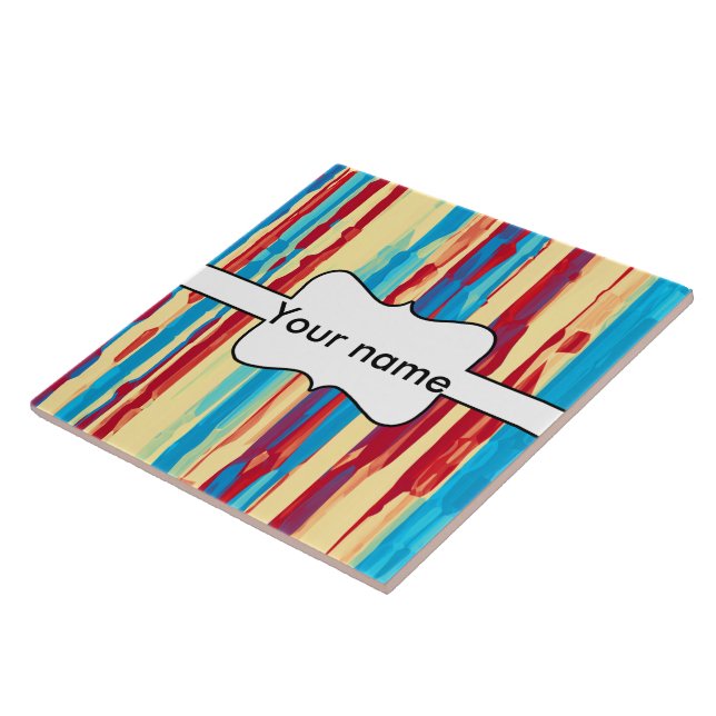 Vattenfärger, struktur kakelplatta (Sidan)