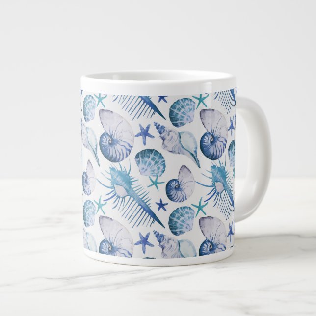 Vattenfärgers Snäckor Jumbo Mugg (Framsida höger)