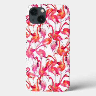 VattenfärgFlamingos i vattenfärger