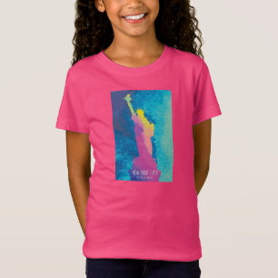 Vattenfärgfrihetsgudinnan T Shirt