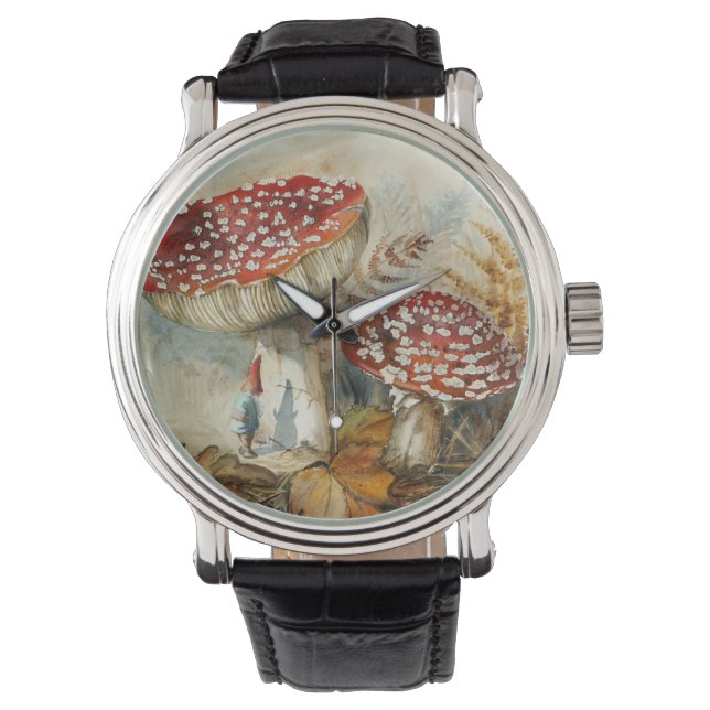 vattenfärggnom armbandsur (Framsida)