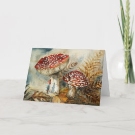 vattenfärggnom kort