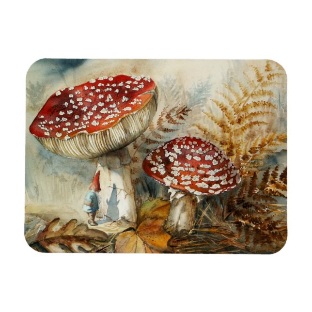 vattenfärggnom magnet (Horisontell)