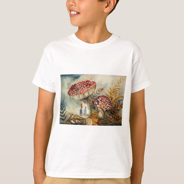 vattenfärggnom t shirt (Framsida)