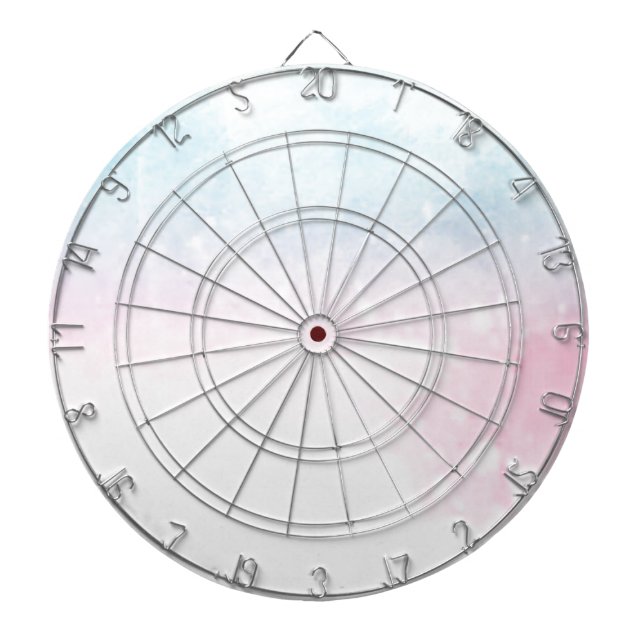 vattenfärggradientomber darttavla (Framsidan)
