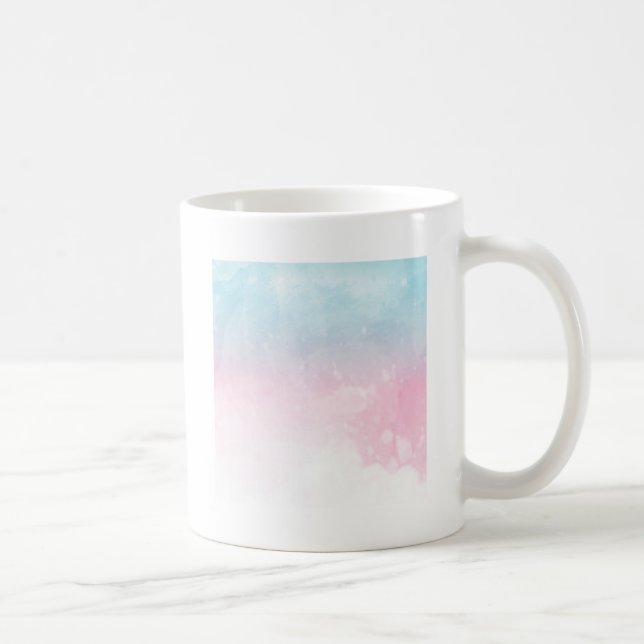 vattenfärggradientomber kaffemugg (Höger)
