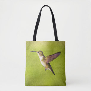 VattenfärgHummingbird Tygkasse