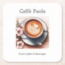 Vattenfärgkaffe kopp