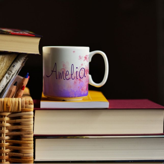 Vattenfärgkaffe mugg (Skapare uppladdad)