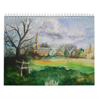 Vattenfärgkalender 2013 kalender