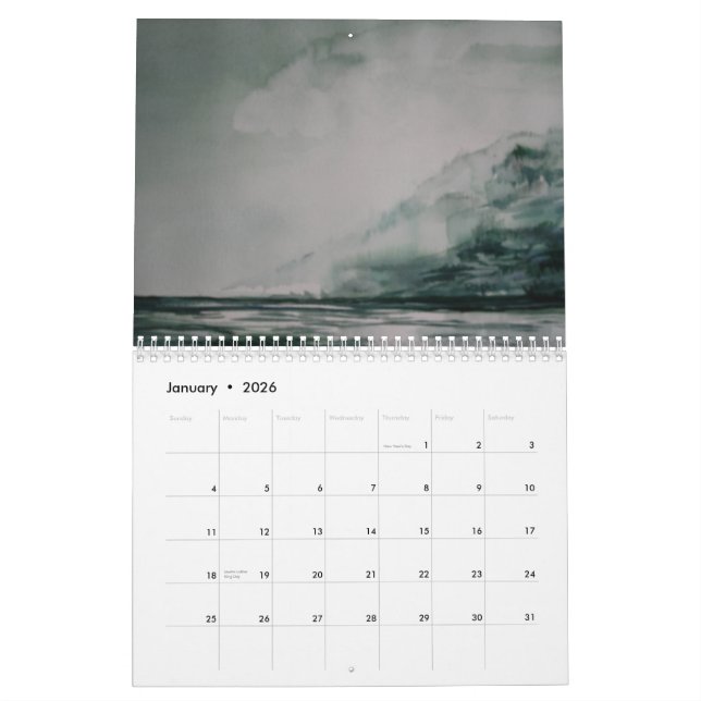 Vattenfärgkalender 2013 kalender (Jan 2026)