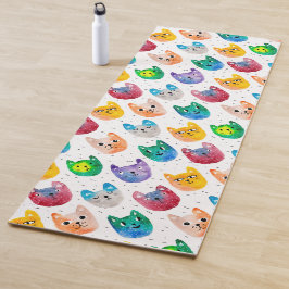 Vattenfärgkatter och vänner