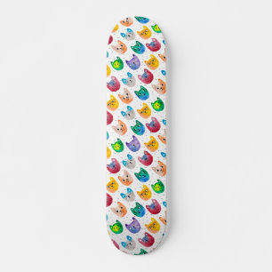 Vattenfärgkatter och vänner mini skateboard bräda 18,5 cm