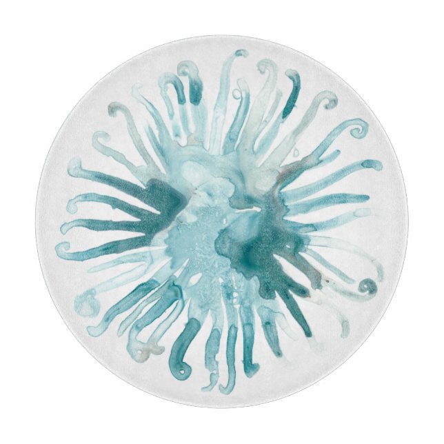 Vattenfärgkoraller - blå 2 (Framsidan)