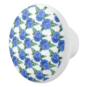 vattenfärgkornblommor knopp