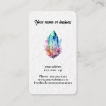 Vattenfärgkristaller