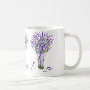Vattenfärglavendelmugg Kaffemugg