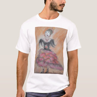 Vattenfärgmålning av den spanska flamencodansare,… t-shirt