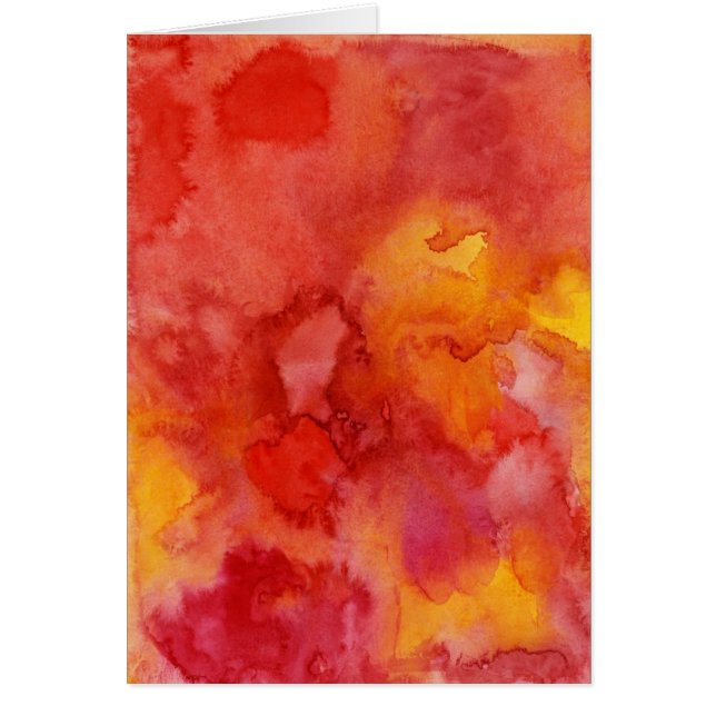 Vattenfärgmålningbakgrund Hälsningskort (Framsidan)