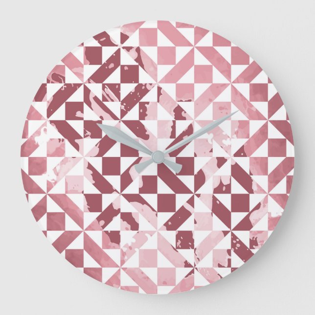 Vattenfärgmotiv 2 stor klocka (Framsida)