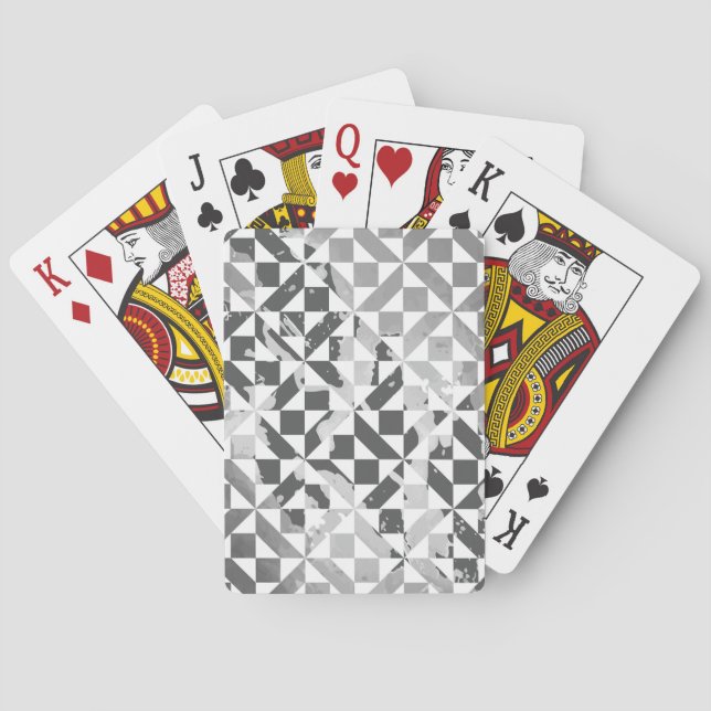 Vattenfärgmotiv 4 casinokort (Baksidan)