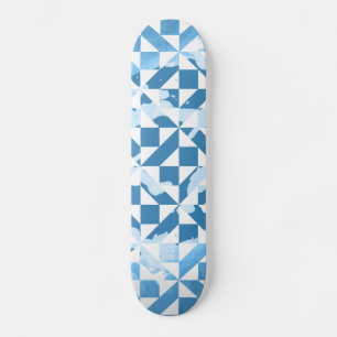Vattenfärgmotiv Mini Skateboard Bräda 18,5 Cm