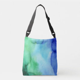 Vattenfärgmultifärgadhavet skuggar (3) alla tygkasse