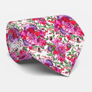 Vattenfärgning Fuchsia Blooms Slips