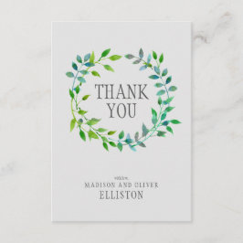 Vattenfärgning Grönt Löv Wandeans | TACK