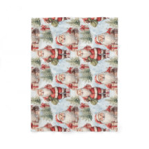 Vattenfärgning Jul Jultomten 3 -