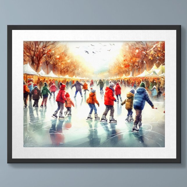 Vattenfärgning Utomhusis Skalventil Poster (Skapare uppladdad)