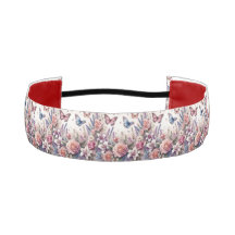 Vattenfärgningsblommor och havs- och sjöbottnar på