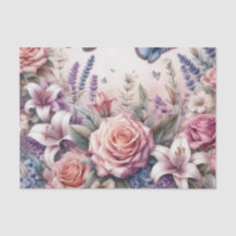 Vattenfärgningsblommor och havs- och sjöbottnar på