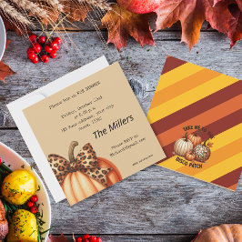 Vattenfärgningspumpor, färglös Thanksgiving Middag Inbjudningar