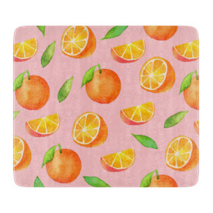 Vattenfärgorangemönster