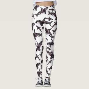 VattenfärgOrca Leggings