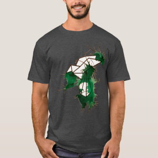 Vattenfärgpapegoja T Shirt