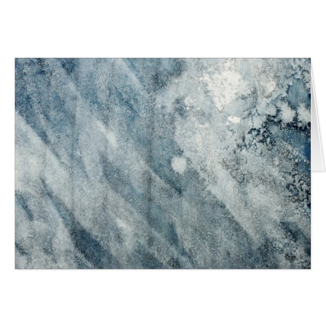 Vattenfärgpapper Hälsningskort (Framsidan Horizontal)