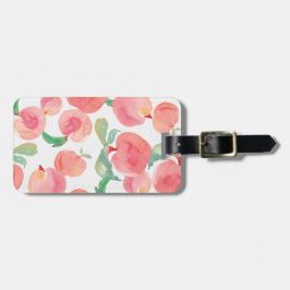 Vattenfärgpersikor Bagagebricka