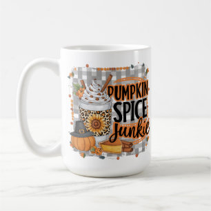 VATTENFÄRGPUMPKIN SPICE-BEVERAGE & PAJ KAFFEMUGG