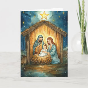 Vattenfärgsaktivitet, julstjärnornas radie kort